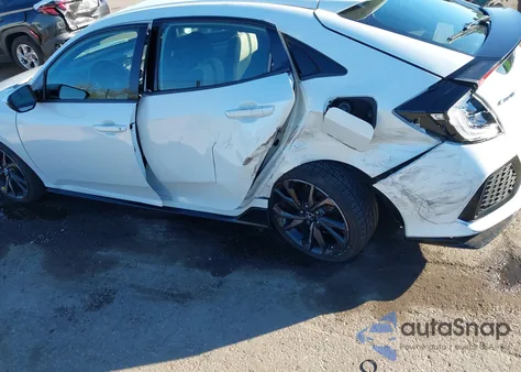 2018 Honda Civic Sport z USA, uszkodzony, nr VIN SHHFK7H4XJU406390